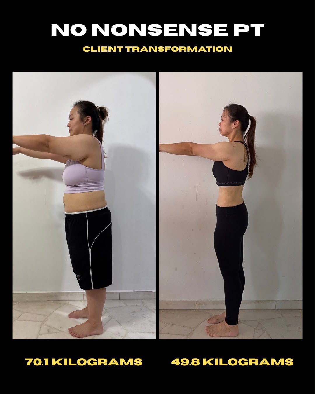Side view of the same NNPT client transformation